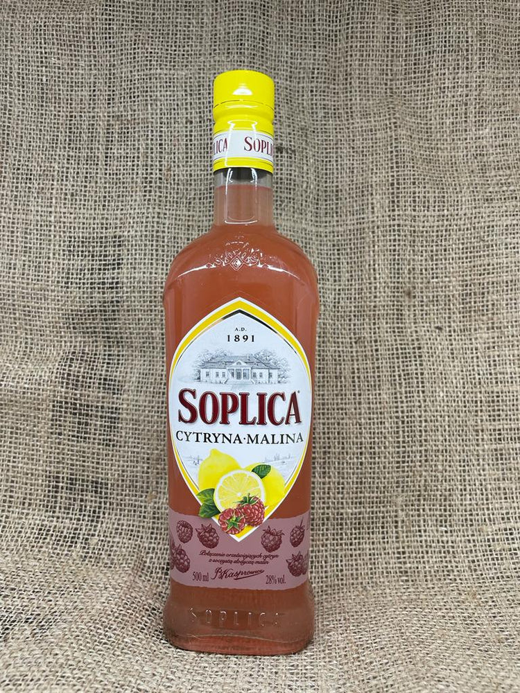 Soplica cytryna malina 500ml