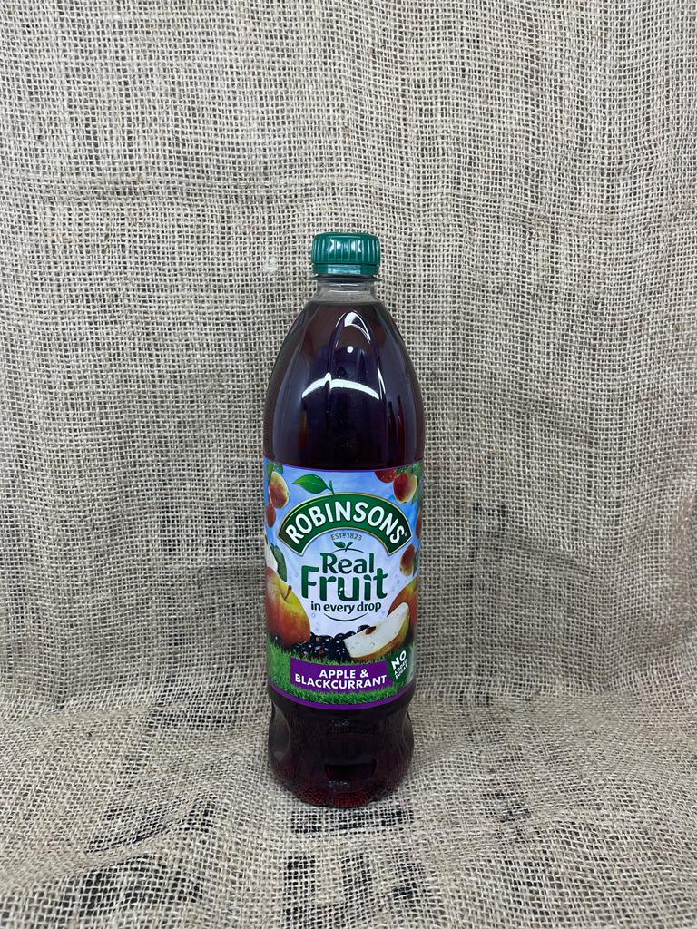 Apple Blackcurrant Robinsons 1000ml