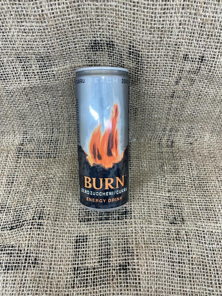 Burn Peach 0% 250ml