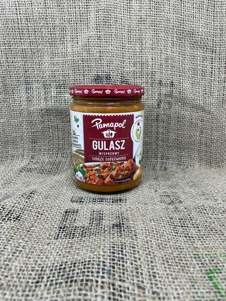 Gulasz wieprzowy Pamapol 500g