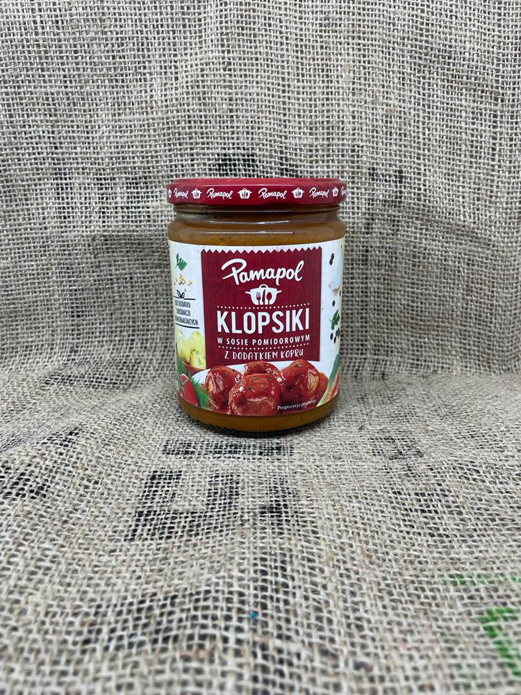 Klopsiki w sosie pomidorowym Pamapol 500g