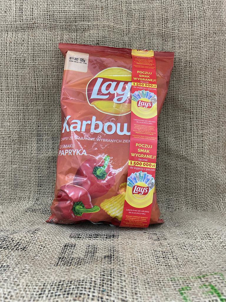 Karbowane Papryka Lays 120g