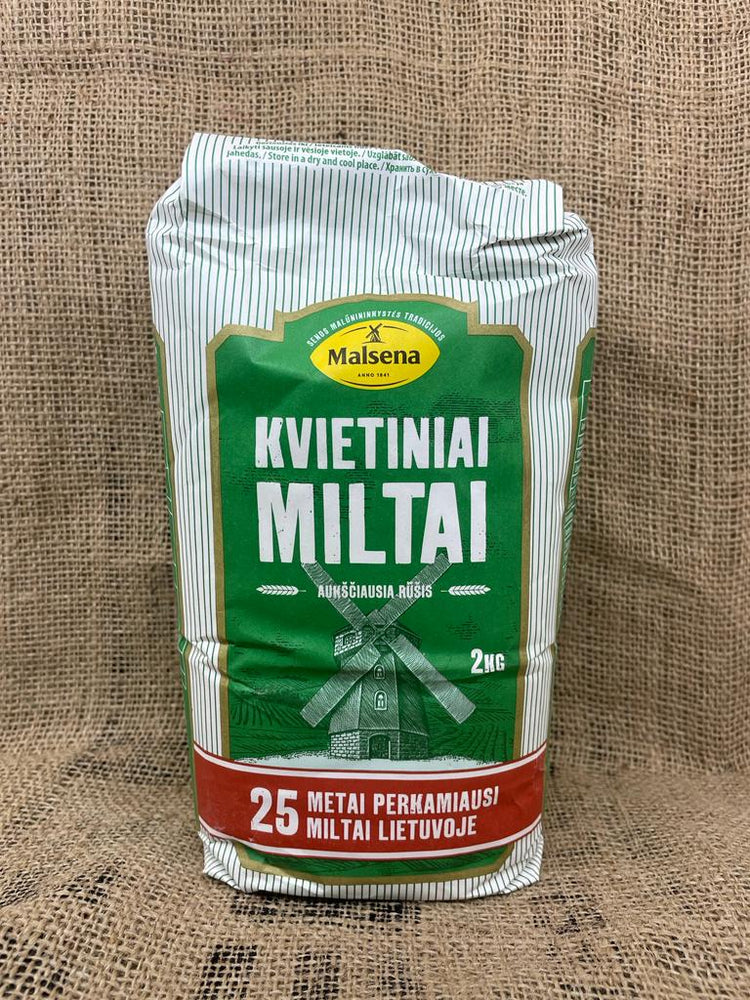 Kvietiniai Miltai 2kg