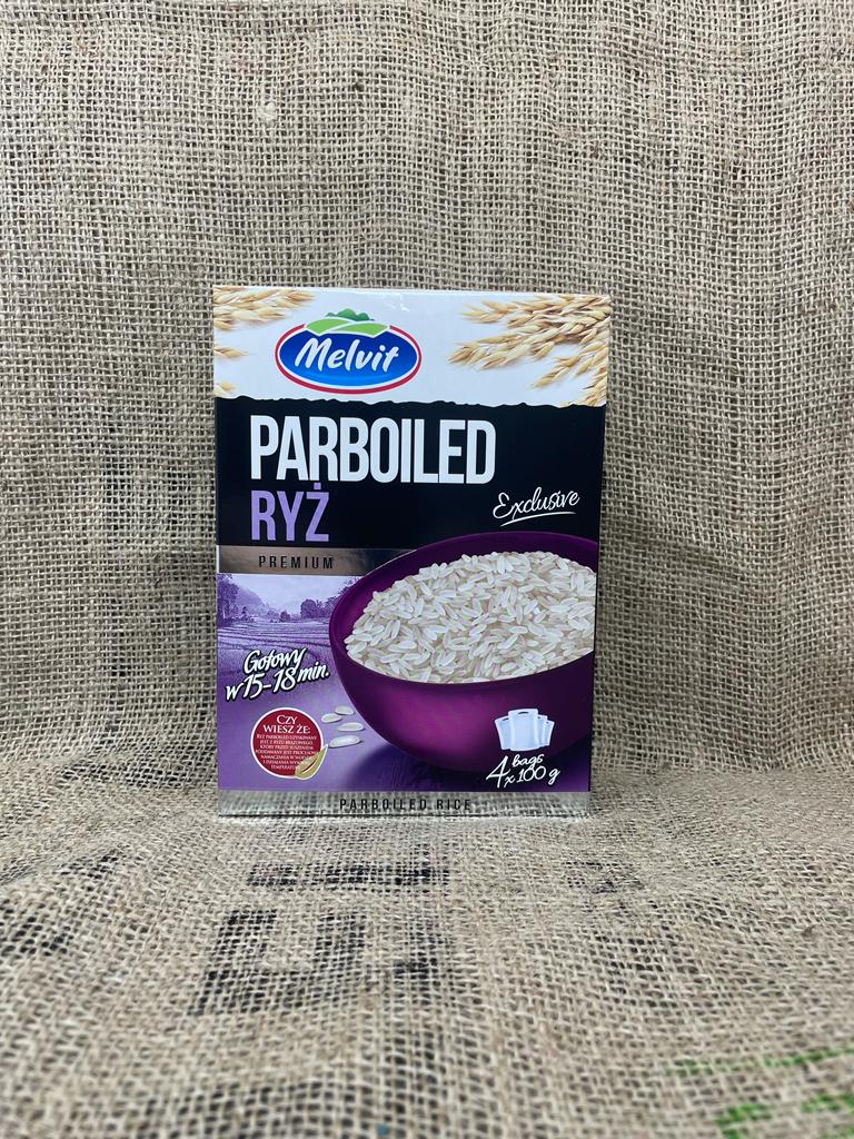 Ryz Parboiled Melvit 4x100g