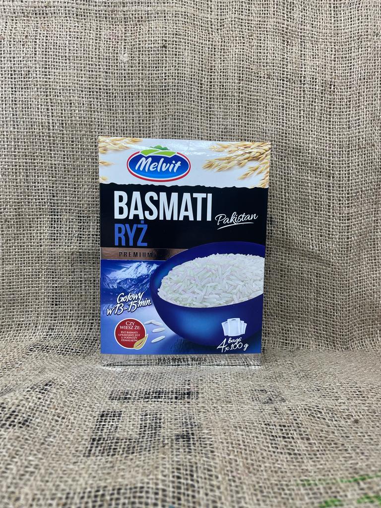 Ryz Basmati Melvit 4x100g