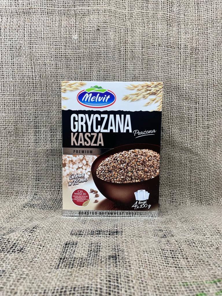 Gryczana Kasza Prazona Melvit 4x100g