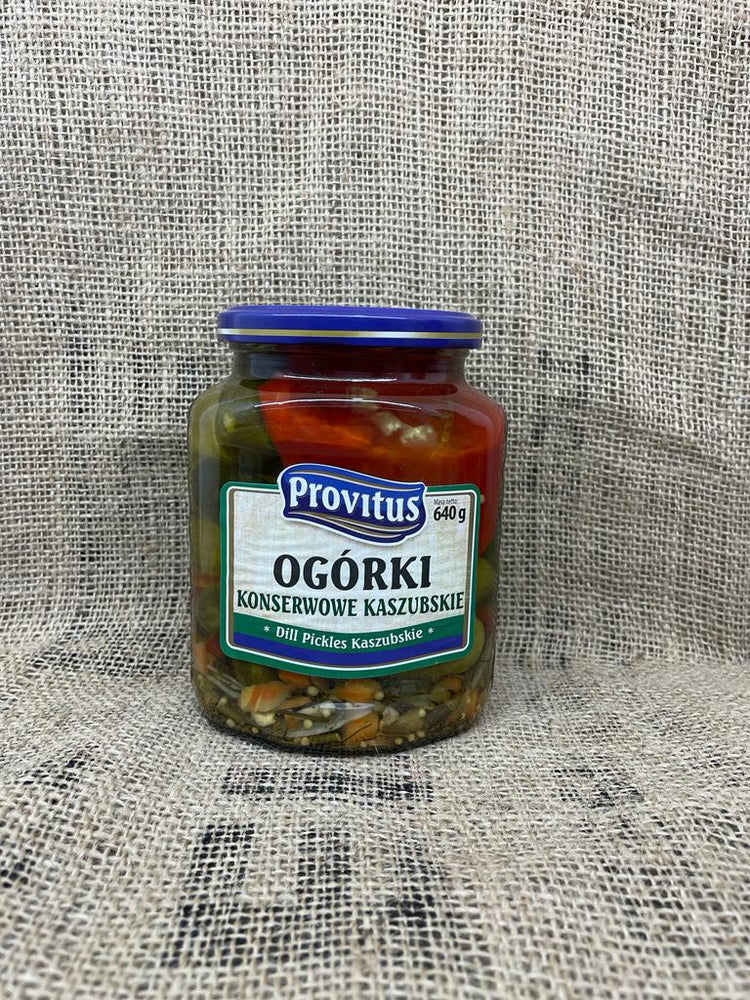 Ogorki Konserwowe Kaszubskie Provitus 640ml