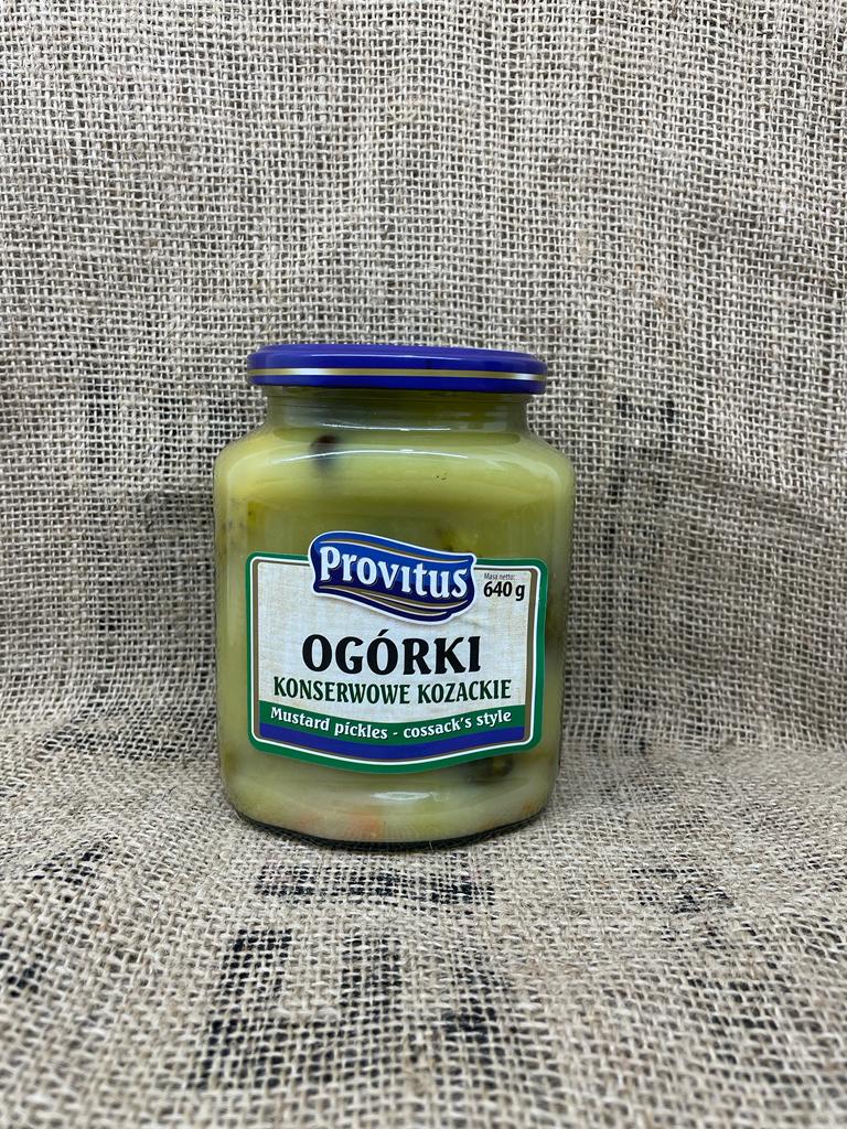 Ogorki konserwowe Kozackie Provitus 640ml