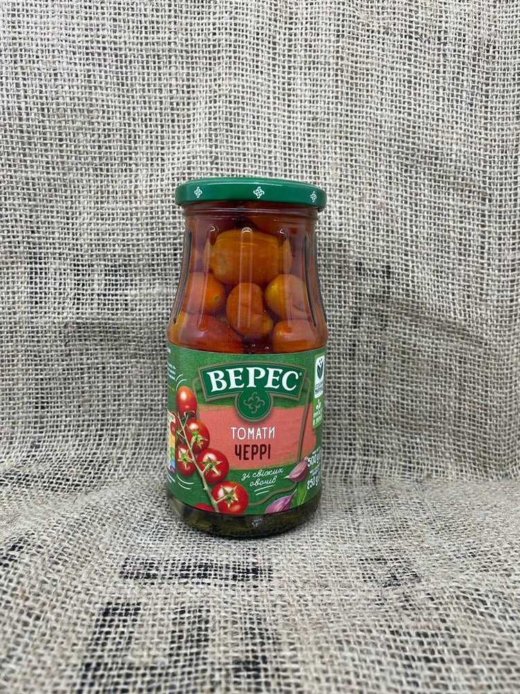 Tomatu Cherri Veres 500g