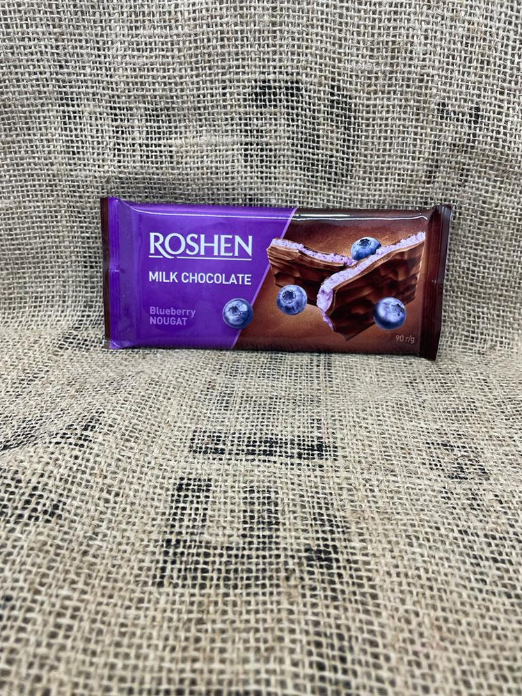 Blueberry milk chocolate Roshen 90g