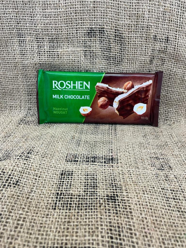 Hazelnut milk chocolate Roshen 90g