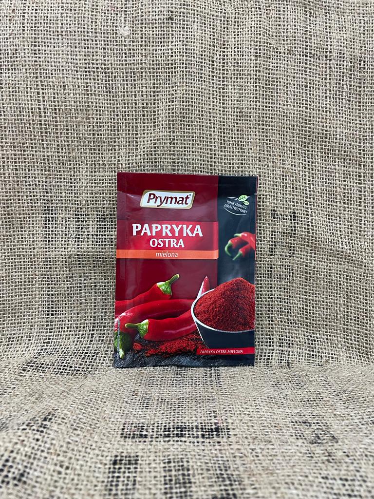 Papryka Ostra mielona Prymat 20g