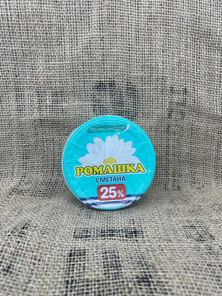 Smetana 25% Romashka 200g