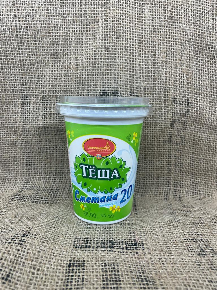 Smetana 20% Tesha 200g