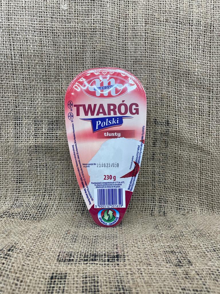 Twarog tlusty Mlekovita 230g