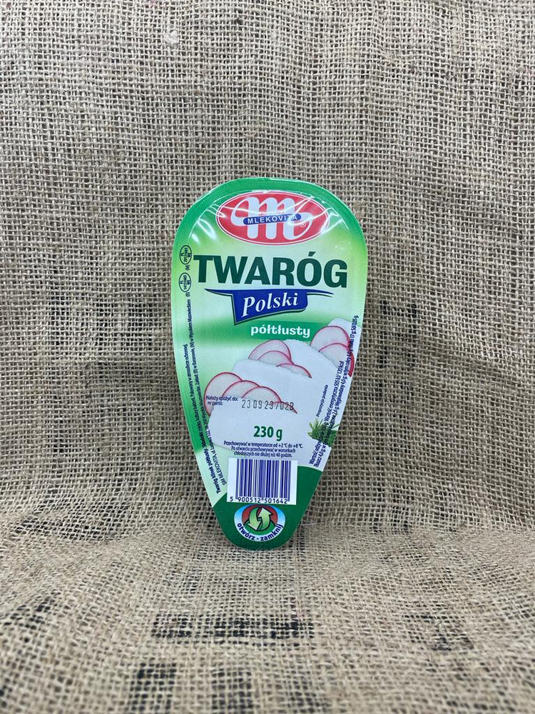 Twarog poltusty Mlekovita 230g