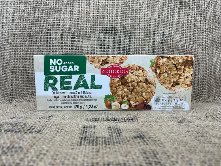 Cookies Corn&Oat Real Zlotoklos 120g