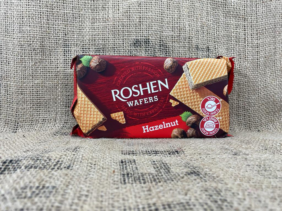 Wafers Hazelnut Roshen 216g