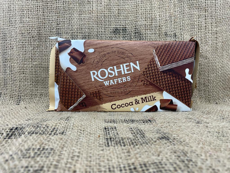 Wafers Cocoa&Milk Roshen 216g